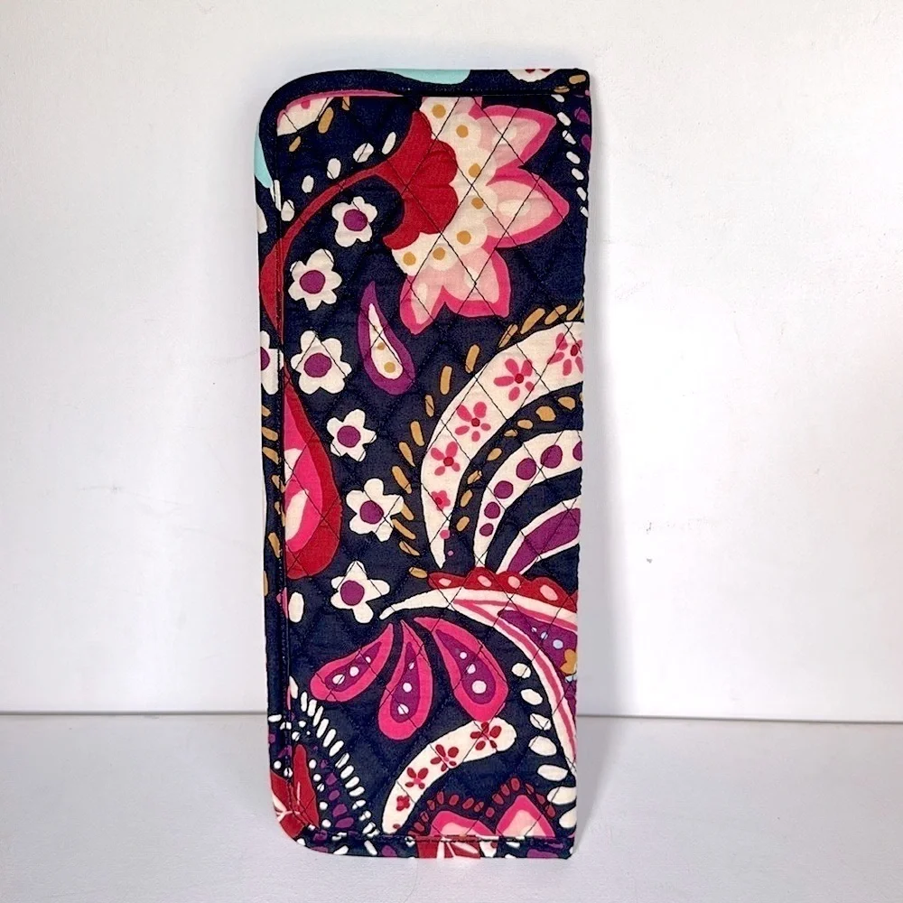 Vera Bradley Painted Paisley Hot Tool Pouch Sleeve Protector Travel Bag NWOT